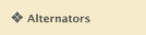 Alternators